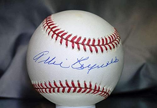 Аутентифицированный автограф Ели Рейнолдс, Psa / dna, Подписан от Американската Лига на бейзбол - и Бейзболни топки