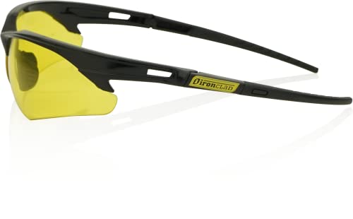 Защитни очила от бронз, ГЕЛИО-половината дограма, защита от надраскване и замъгляване, Жълт