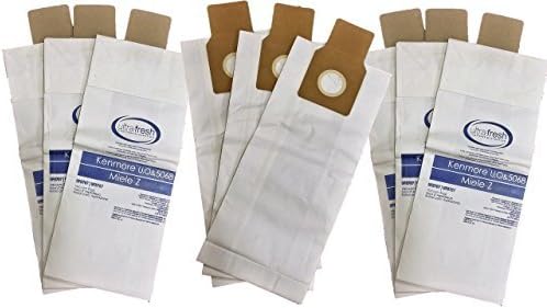 Вакуумни торби Ultra Fresh Премиум-клас с микролинейкой за алергени, Съвместими с Kenmore Upright Type U, O, брой 9 бр.