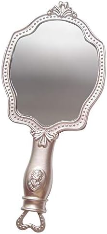 GAOSTGP Огледало За Грим в стил Принцеса, Винтажное Тоалетен Огледало, Мини-Огледало за Грим, Ръчно Огледало за