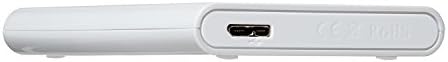 Преносим външен твърд диск BIPRA S3 с 2,5-инчов интерфейс USB 3.0 FAT32 - бял (750 GB)