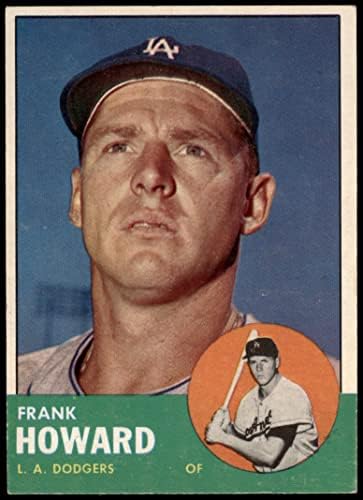 1963 Topps 123 Франк Хауърд Лос Анджелис Доджърс (бейзбол карта), БИВШ играч на Доджърс