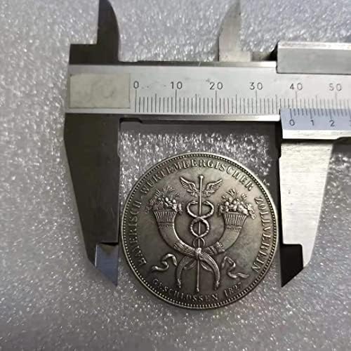 Старинни Занаяти 1827 Немски Сребърен Долар Възпоменателна Монета Събиране на Външната търговия #1519