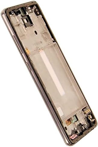OLED дисплей, Дигитайзер и рамка при събирането за Samsung Galaxy A52 и A52 5G (черен) (вторичен пазар) с набор от инструменти