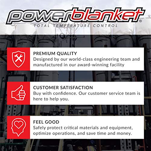 Нагревател за насипни материали Powerblanket HB54-1200, нагревател за гореща вода, 54 куб. метра. Обогреваемое помещение, 1200