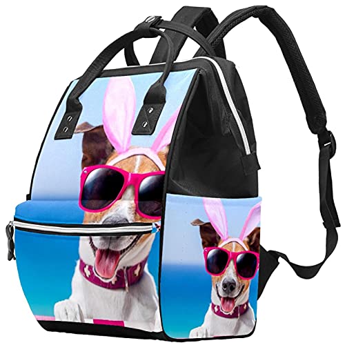 Облечена Куче Пелена Чанта на Мама Раница с Голям Капацитет Чанта за Памперси Кърмещи Пътна Чанта за Грижа за
