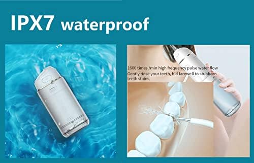 Преносим флоссер за вода - изискани Безжични мини-флоссеры за почистване на зъбите с 3 режима, 5 мастилено-струйни