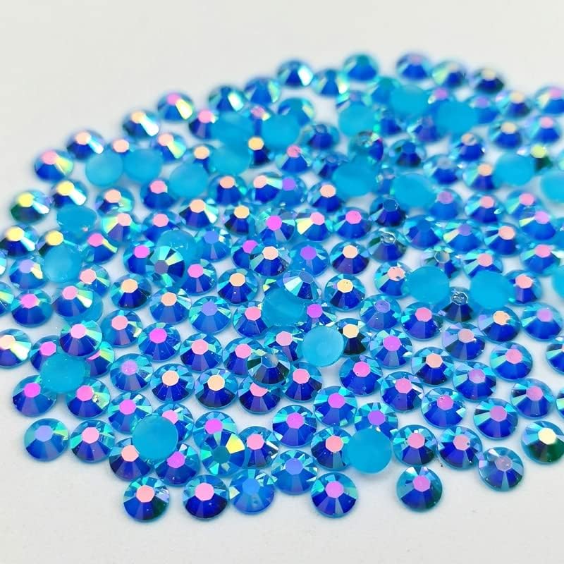 кристали от смола 3 мм Jelly АБ Без фиксиране на кристали и Пластмасови Кристали с равна обратна страна, Кристали