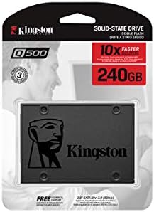 Твърд диск Kingston 240GB Q500 SATA3 2.5 (SQ500S37/240G)