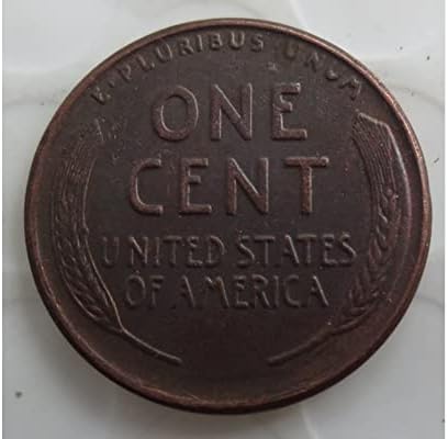 Рядка монета на САЩ от 1955 г., двойна монета линкълн Пени в един цент, антични монети рестрикта. Разгледайте сега!