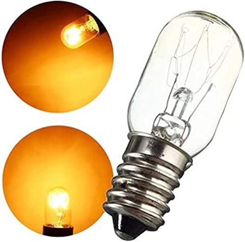 YUANKANG Value 6 Опаковки Лампи Оригиналната Замяна на по-Дълъг живот от 15 Вата С регулируема Яркост E12 Малко