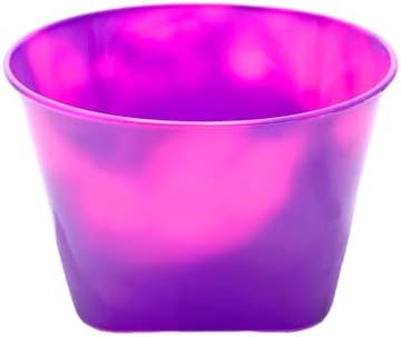 Променя цвета Многократна употреба чаши с обем 18 грама, на набор от 10, зелено-синьо, реагира на температурата остывших продукти и променят цвета си -купички за кисел