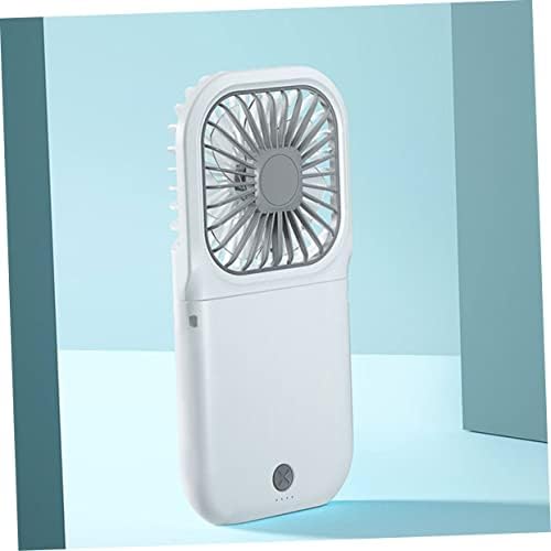 SOLUSTRE Иновативен Студентски Фен на Каишка, Светлинен Охладител на Въздуха, Летен Гъвкав Вентилатор, Сгъваема