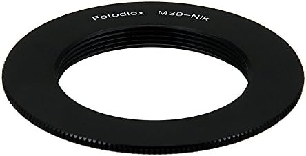 Адаптер за закрепване на обектива Fotodiox, Съвместим с M39 /L39 (стъпка x1 мм) Обективи за фотоапарати Nikon, с монтиране