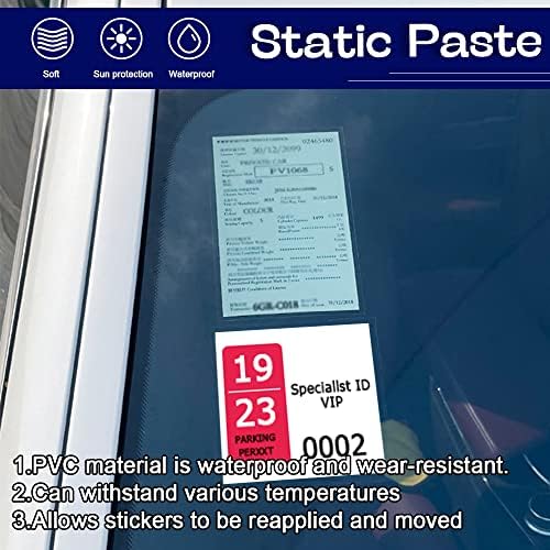 Апликатор стикери на предното стъкло, Апликатор на предното стъкло, апликатор Стикери на предното стъкло на автомобила, подходящ за етикети на регистрация, етикет?