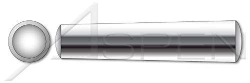 (200 броя) M3 X 14 mm, по DIN Тип 1 Б / ISO 2339, Метричен Стандарт Конусни щифтове, неръждаема стомана AISI 303 (са 18-8)
