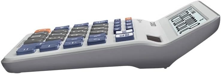 Настолен калкулатор MJWDP, 12-цифрен Калкулатор, Бизнес-Офис компютър, Офис консумативи за бизнеса (Цвят: D, размер: