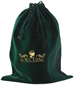 Кадифе чанта за урни премиум качество от SoulUrns с необичайна закопчалка на съвсем малък - Кадифе bag - чанта от Кадифе