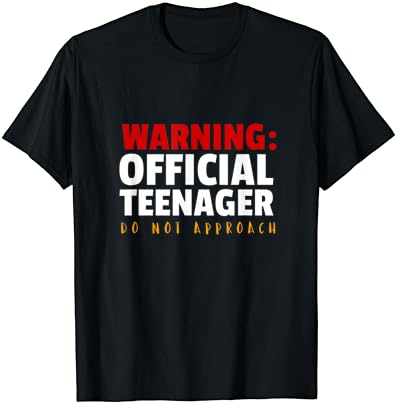 Официална Тениска на 13-Годишен Тийнейджър С Забавен Подарък за 13-ия Рожден Ден