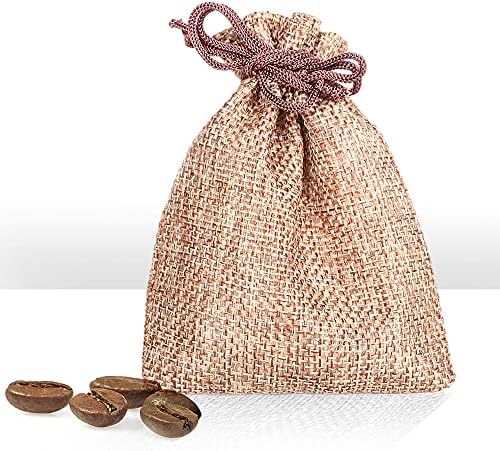 LYSXP 50 бр. Торби от зебло с завязками, Подарък чанта от съвсем малък 3x4 инча, Бижута, Чанти за Сватбени