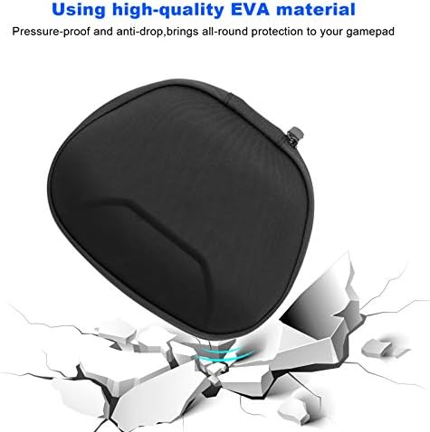 Защитен калъф за геймпада ZDFHZSFG, е Тънка работа, 156x192x74 mm/6,1x7,6x2,9 инча, Чанта за съхранение от материал EVA