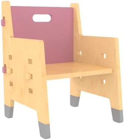 Комплект маси и столове от Бреза шперплат X&Y за отглеждане, морска клас, удостоверение от КФН за деца от 3 до 9 години, зелен