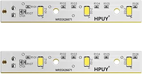 HPUY WR55X26671 Светодиодна Лампа е Съвместима за Хладилници GE Подмяна на Led платка Заменя PS11767930 AP6035586
