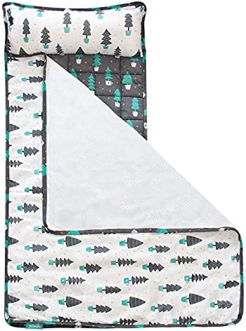 Подложка за съня на бебето с Подвижна възглавница и Одеяло и Стандартен Размер Кърпи за детска градина /креватчета