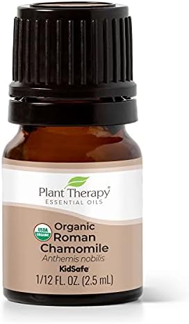 Растителна терапия Органично Етерично масло от Римска лайка 2,5 мл (1/12 грама) Чист, неразбавленное, терапевтичен