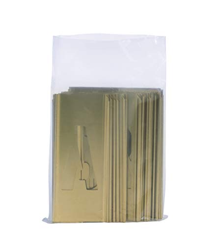 Горната опаковка: Плоски найлонови торбички размер на 2 на Хиляда, 12 x 30, прозрачно, (опаковка от 500 броя)