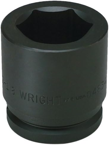 Wright Tool 84886 1-1/2 , стандартно ударное гнездо с 6 точки задвижване, 5-3 / 8