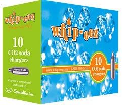 Зарядни устройства за напитки Whip-eez на Co2 - 20 зарядни устройства (2-10 опаковки)