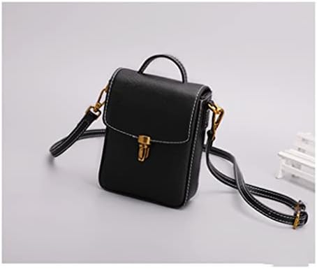 LDCHNH Чанта за телефон, Лятна Малка чанта, Малка Кожена чанта, Дамска чанта, Мини чанта-месинджър чанта за вашия мобилен телефон (Цвят: D, размер: 1 бр.)