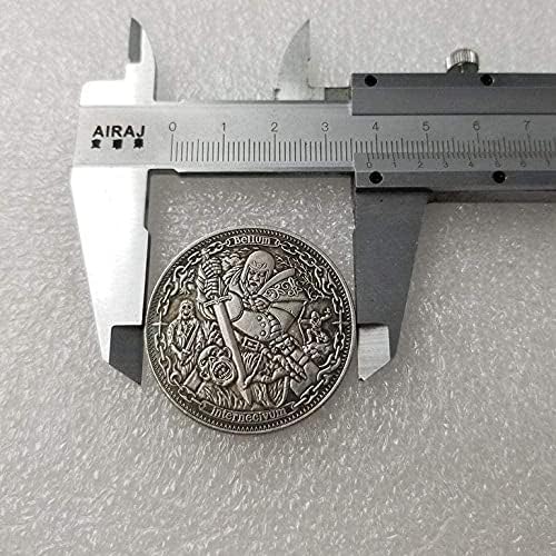 Античен Занаятчийски Войн сребърно покритие Монета, Монета, Морган Възпоменателна Монета Чуждестранни Монети Колекцията