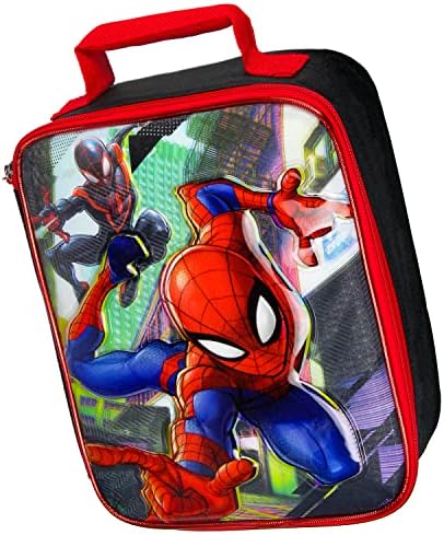 Случайна чанта за Обяд със спайдърмен на Marvel и комикс Супергерой Майлс Моралесом