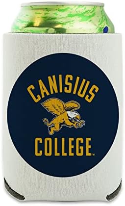 Охладител с логото на Canisius College Golden Griffins За охлаждане на Консерви - Ръкав за напитки, Сгъваема
