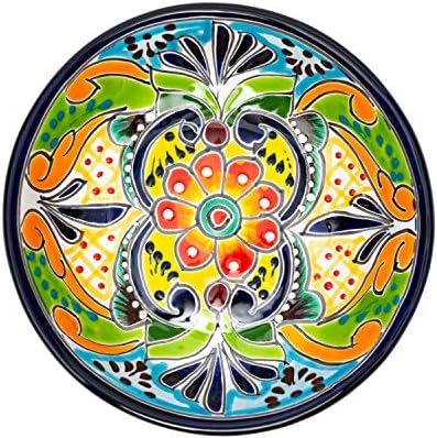 Омагьосан Керамични набор от Talavera с ръчно рисувани от 4 Мисок за супа с люспи, най-Малките Мисок, Фруктовницы,