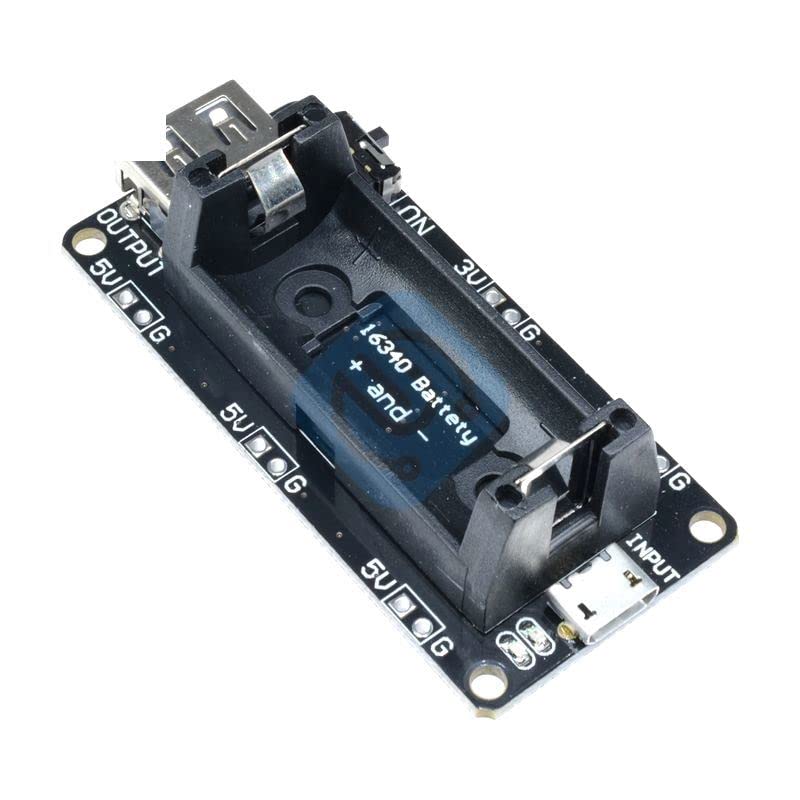 MiZOELEC Двоен Изход 16340 Micro USB Power Bank Модул Зарядно устройство 3,3 5 На Притежателя на Батерията Такса