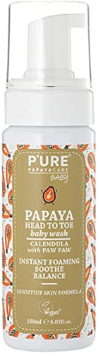 Средство за Измиване от главата до петите от папая P ' UR PAPAYACARE, Лайка, 5,07 грама течност