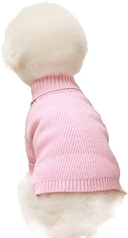Пуловер за кучета Kayto, Термовязаный Пуловер с дълъг ръкав, Зимни Дрехи за малки Кучета за Момчета и Момичета, Козината