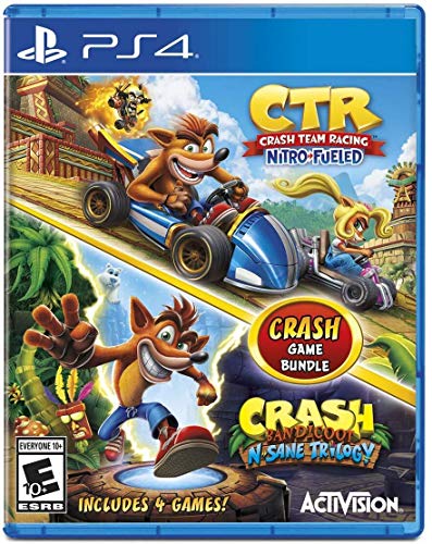Crash Team Racing + комплект Crash Bandicoot N. Sane Trilogy – Playstation 4