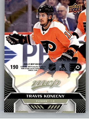 2020-21 Пъзел MVP на горната палуба №190 Травис Конечны Филаделфия Флайърс търговска картичка играч хокей в НХЛ