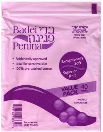 Badei Penina Кърпички за спално бельо, 40 Салфетки (2 опаковки)