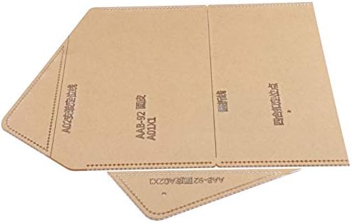 HUANGXING - Wallet Форма за чантата си Акрил Модел Чантата си Акрилни Шаблон Шаблон Шаблон Чантата Акрил Модел Кожен
