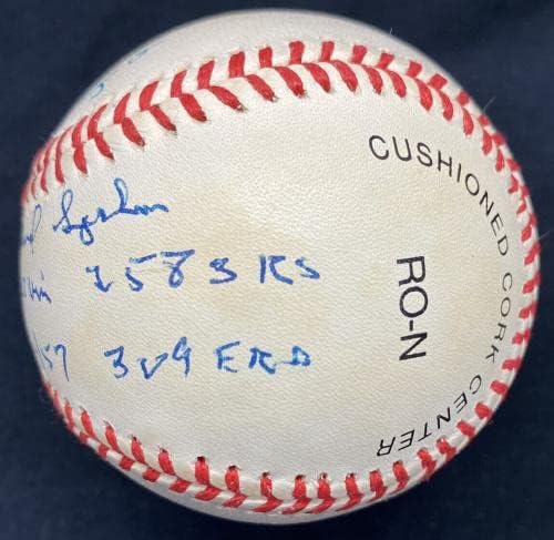 Уорън Едуард Спан КОПИТО (Warren Edward Spahn HOF), Сай, подписано Статус Бейзболен PSA / САМО Холограма на ДНК Бекет - Бейзболни топки с автографи