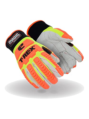 Ударни ръкавици MAGID T-REX Primal серия TRX510 от памучна смес от дантела за дланите | Ниво cut A2, Размер 12 /XXXL