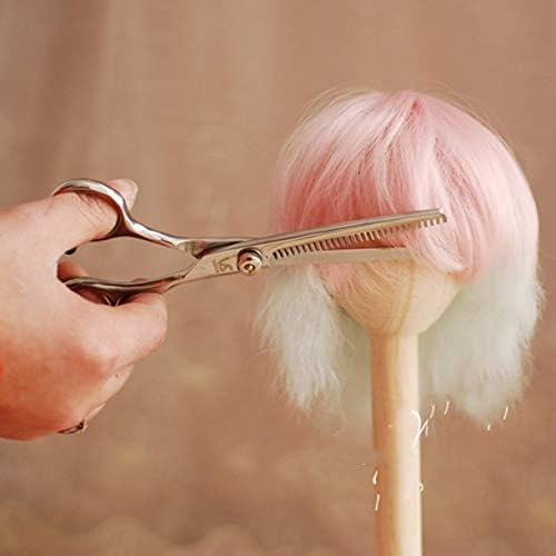 ZHONGJIUYUAN 2 stlye Куклени ножица за подстригване на коса BJD перука фризьорски ножици, BJD/SD Инструменти за