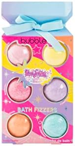 Козметика Bubble T, Rainbow Издание, Гигантски Бисквити с Шипучкой за Вана, Колекция от коледни подаръци