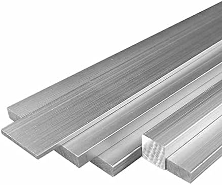 GOONSD Плосък сноп От алуминиева ламарина, (5 Парчета) Алуминиеви плочи с различни размери, с Дължина 500 мм, 3x10x500