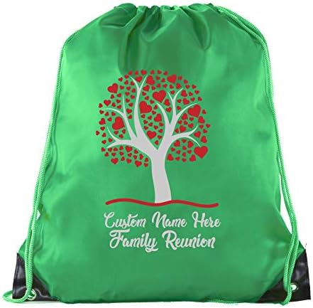 Родословно дърво със сърца и потребителски име - Опаковки за подаръци за партита, семейна среща